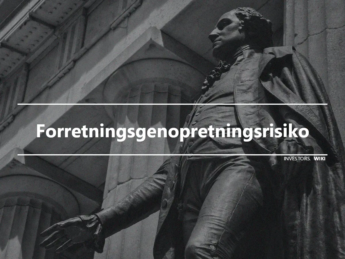 Forretningsgenopretningsrisiko