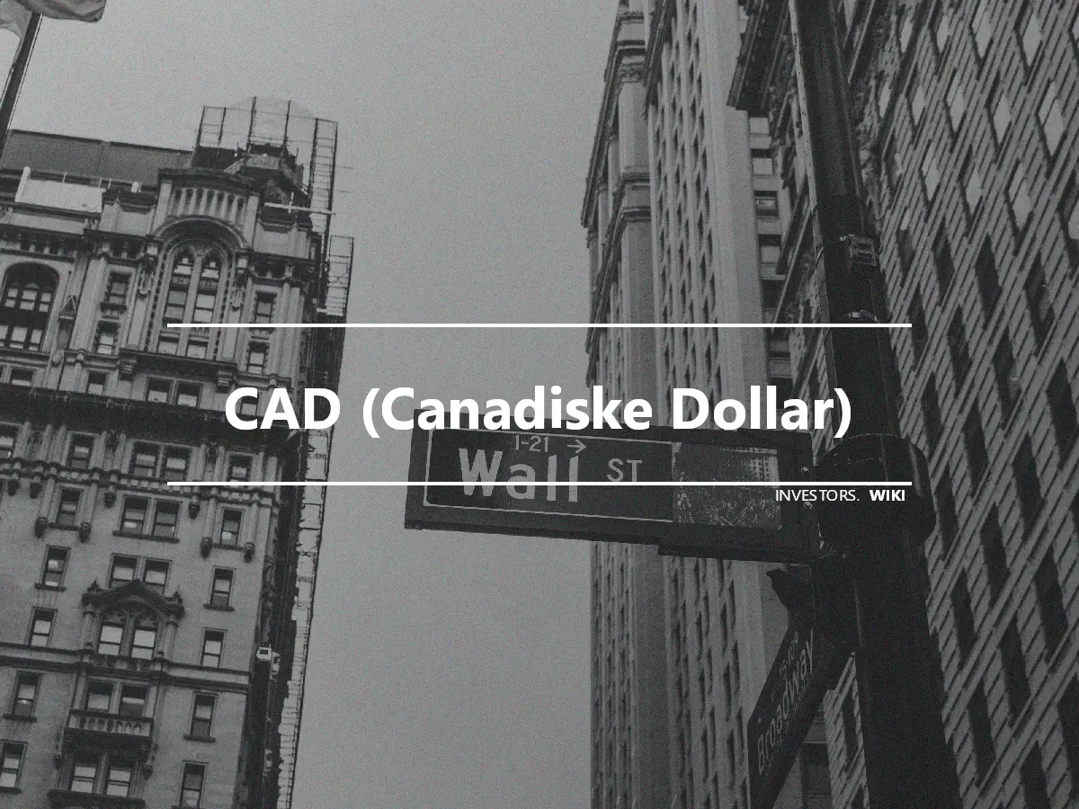 CAD (Canadiske Dollar)