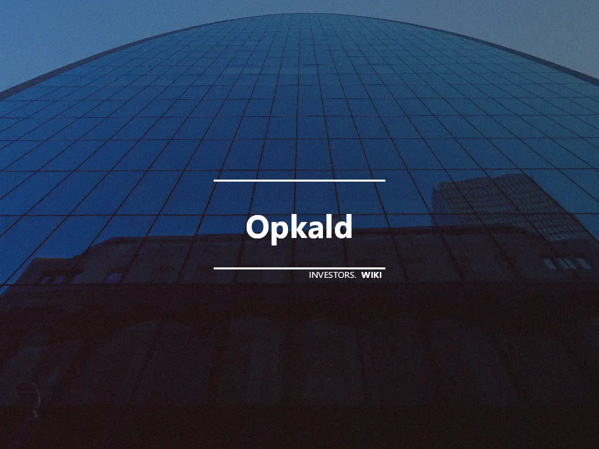 Opkald