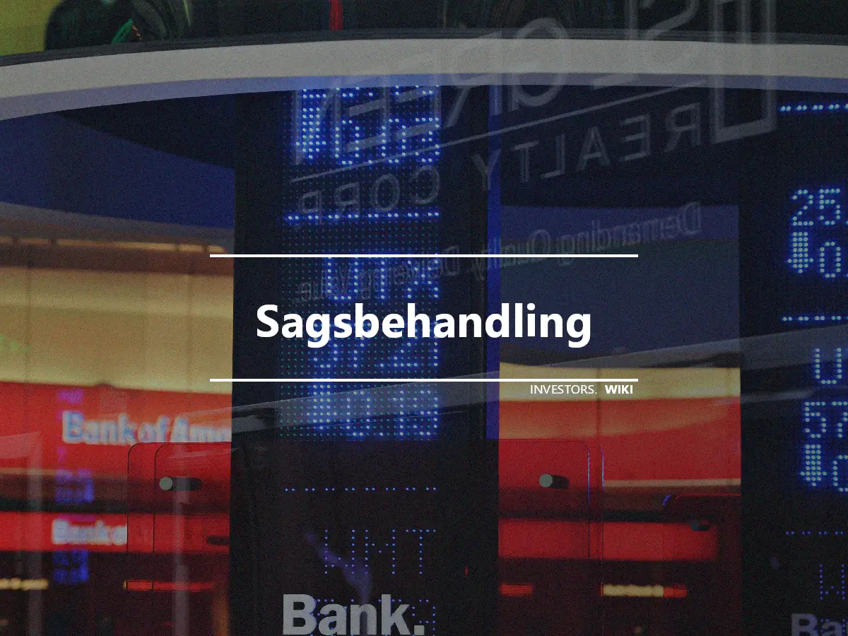 Sagsbehandling