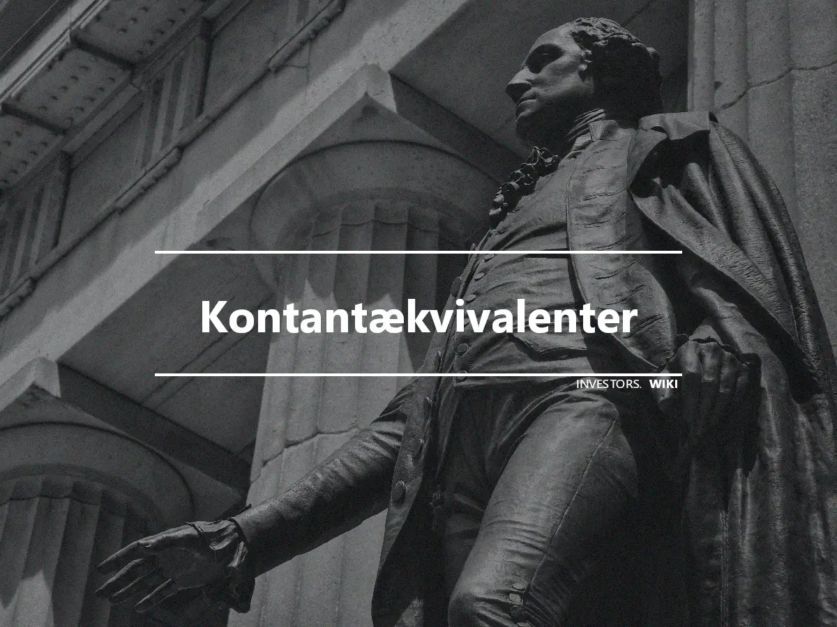 Kontantækvivalenter