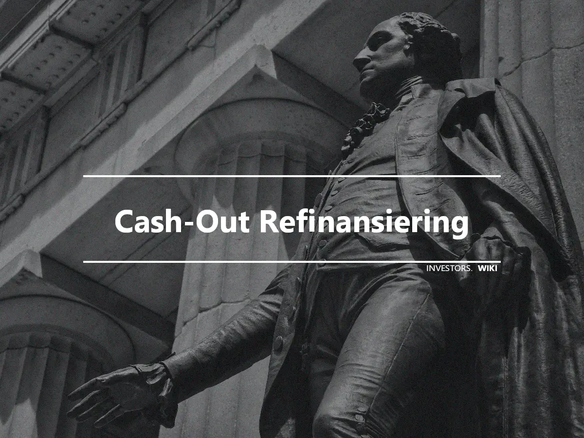 Cash-Out Refinansiering