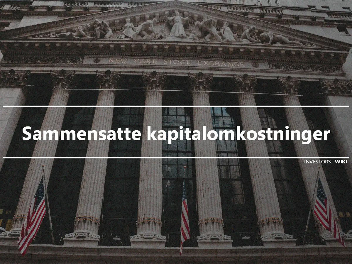 Sammensatte kapitalomkostninger