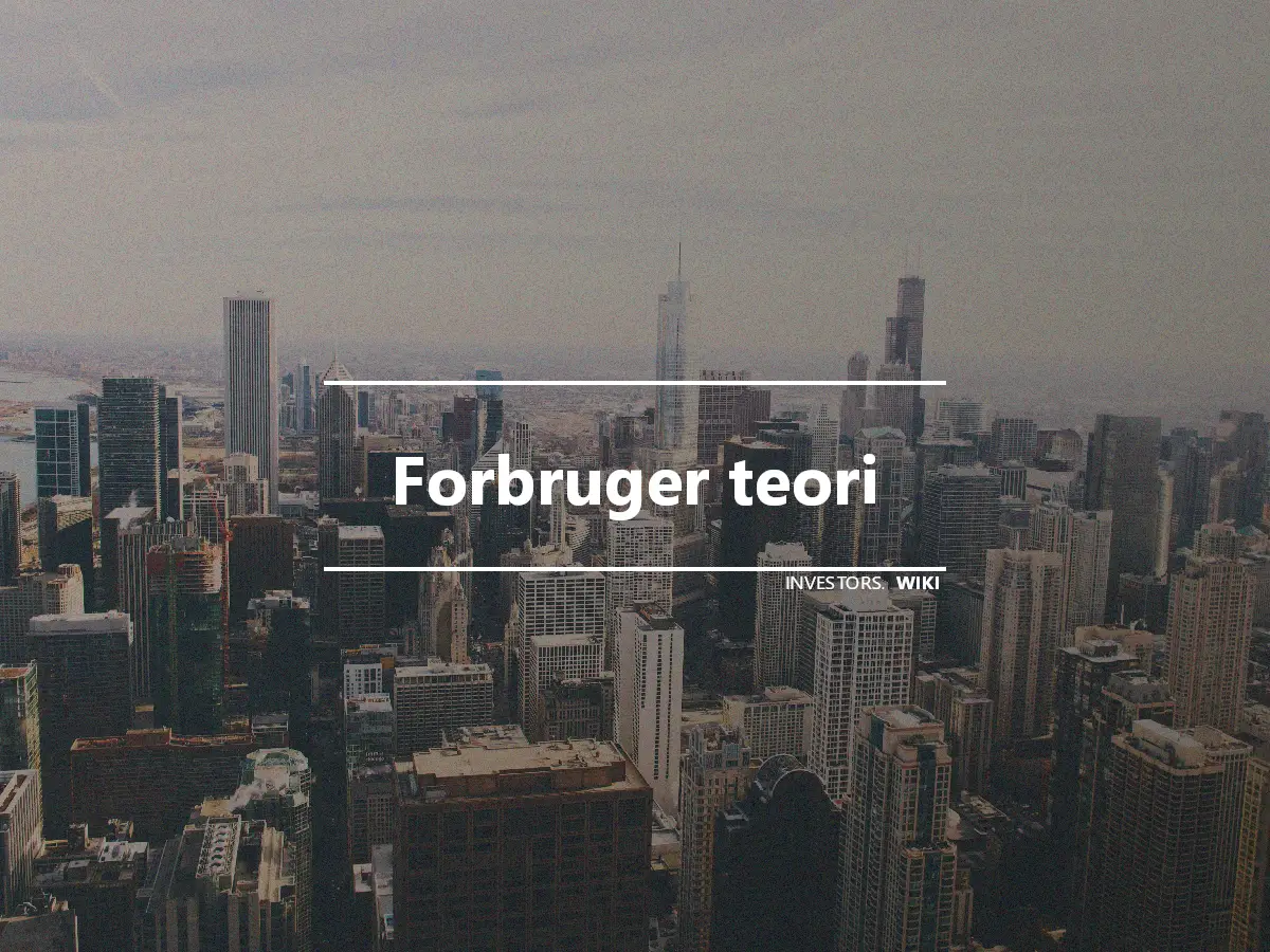 Forbruger teori