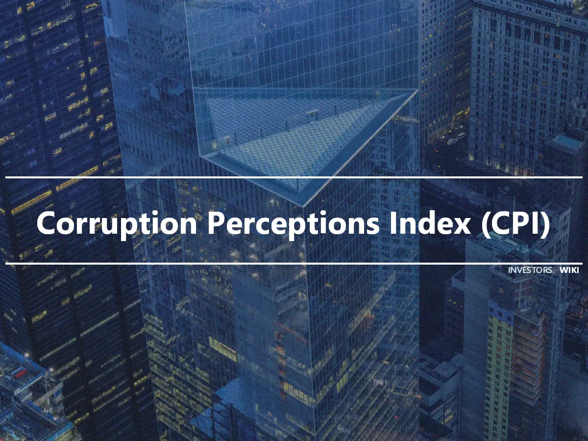 Corruption Perceptions Index (CPI)