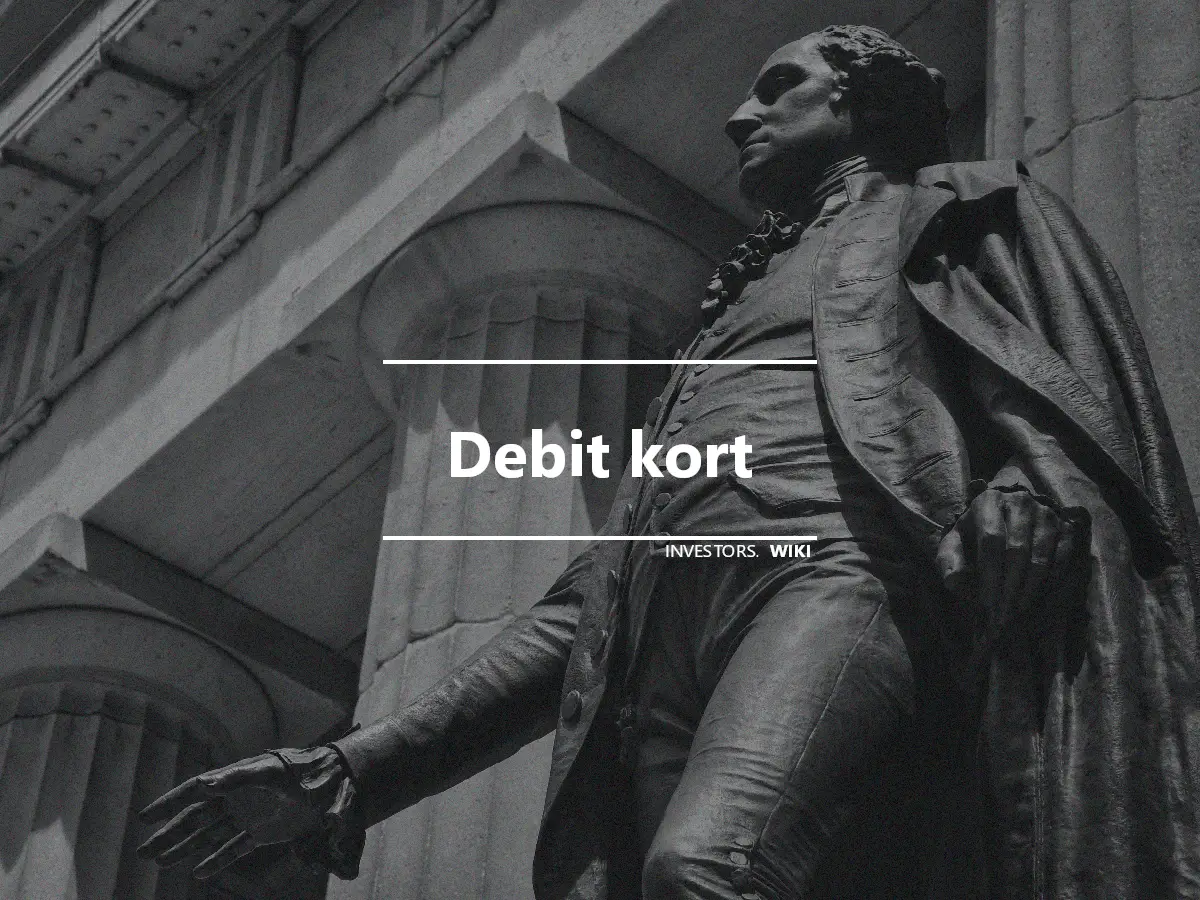 Debit kort