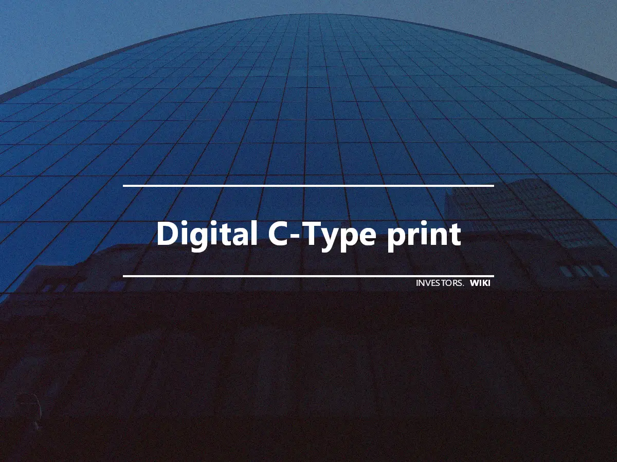 Digital C-Type print