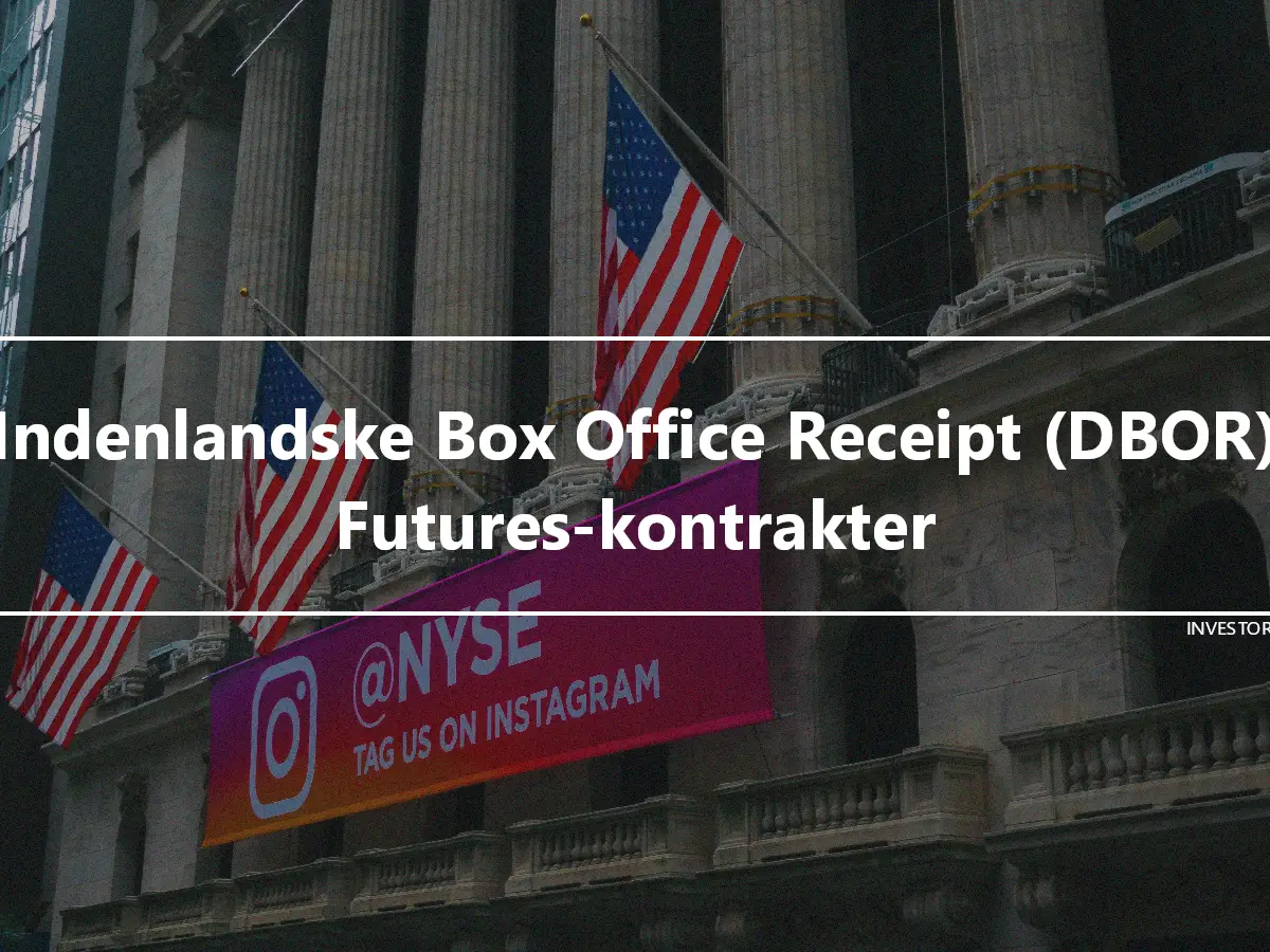 Indenlandske Box Office Receipt (DBOR) Futures-kontrakter