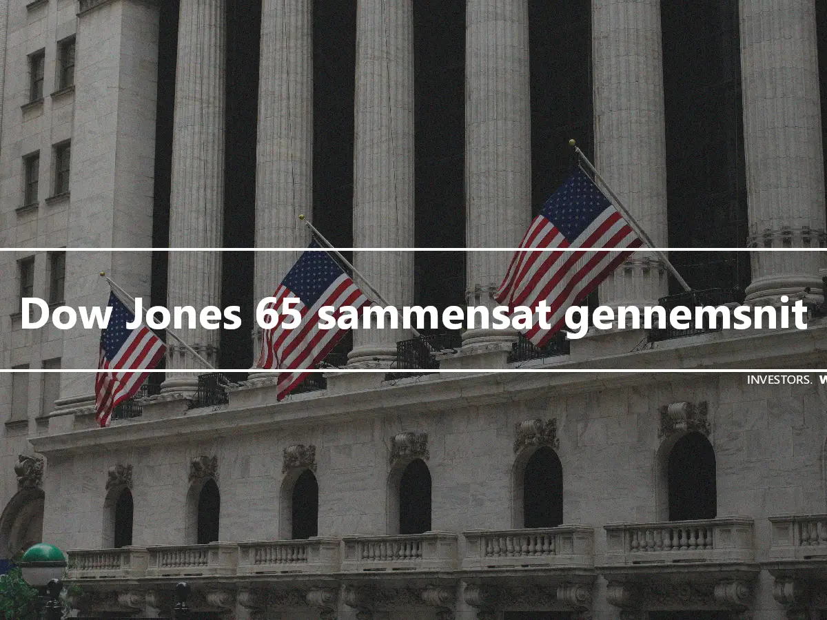 Dow Jones 65 sammensat gennemsnit