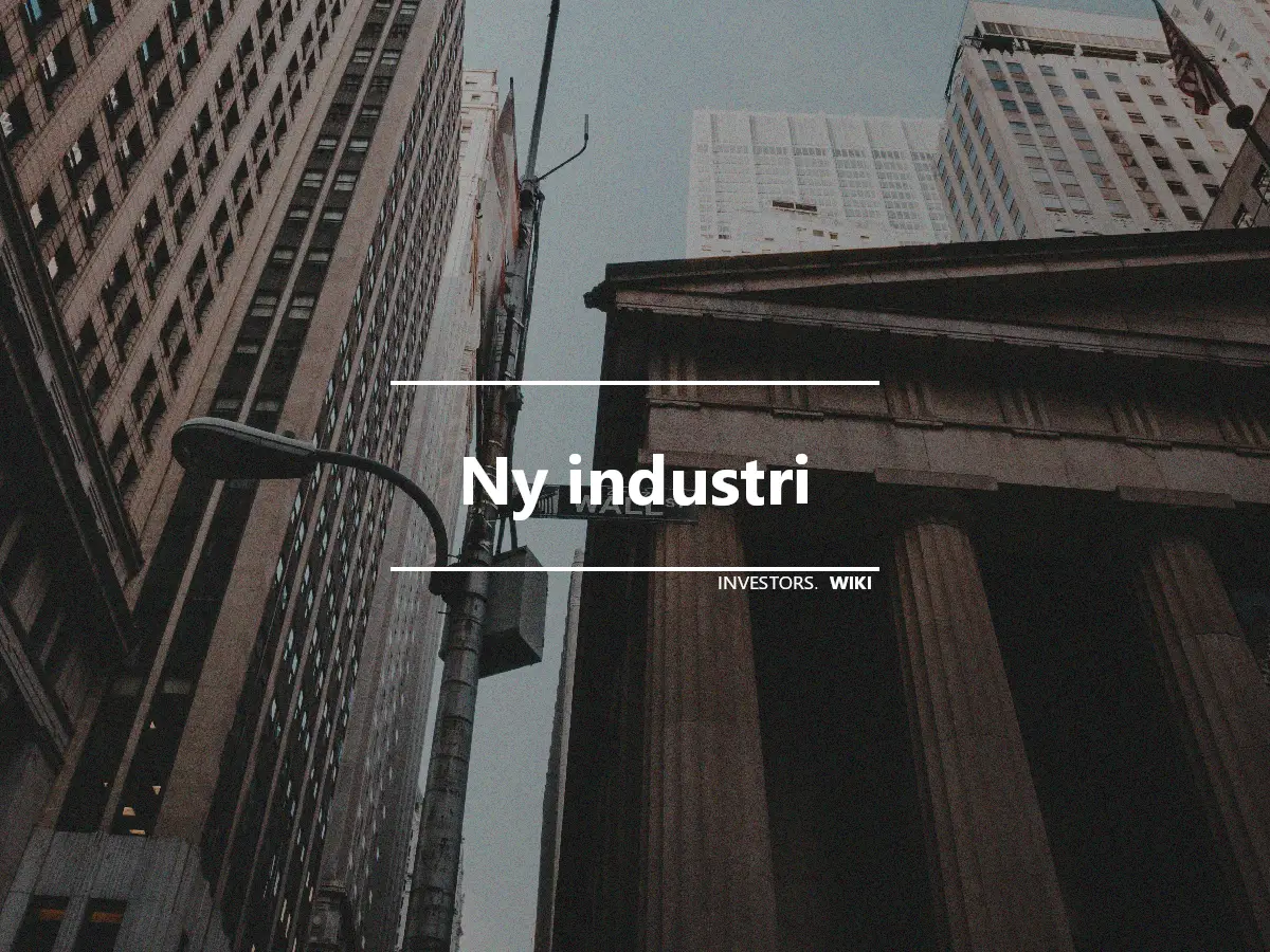 Ny industri