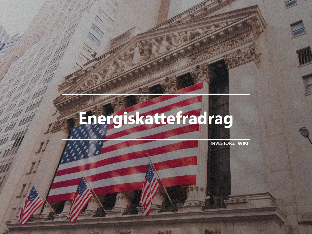 Energiskattefradrag