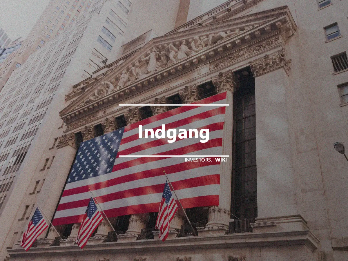 Indgang