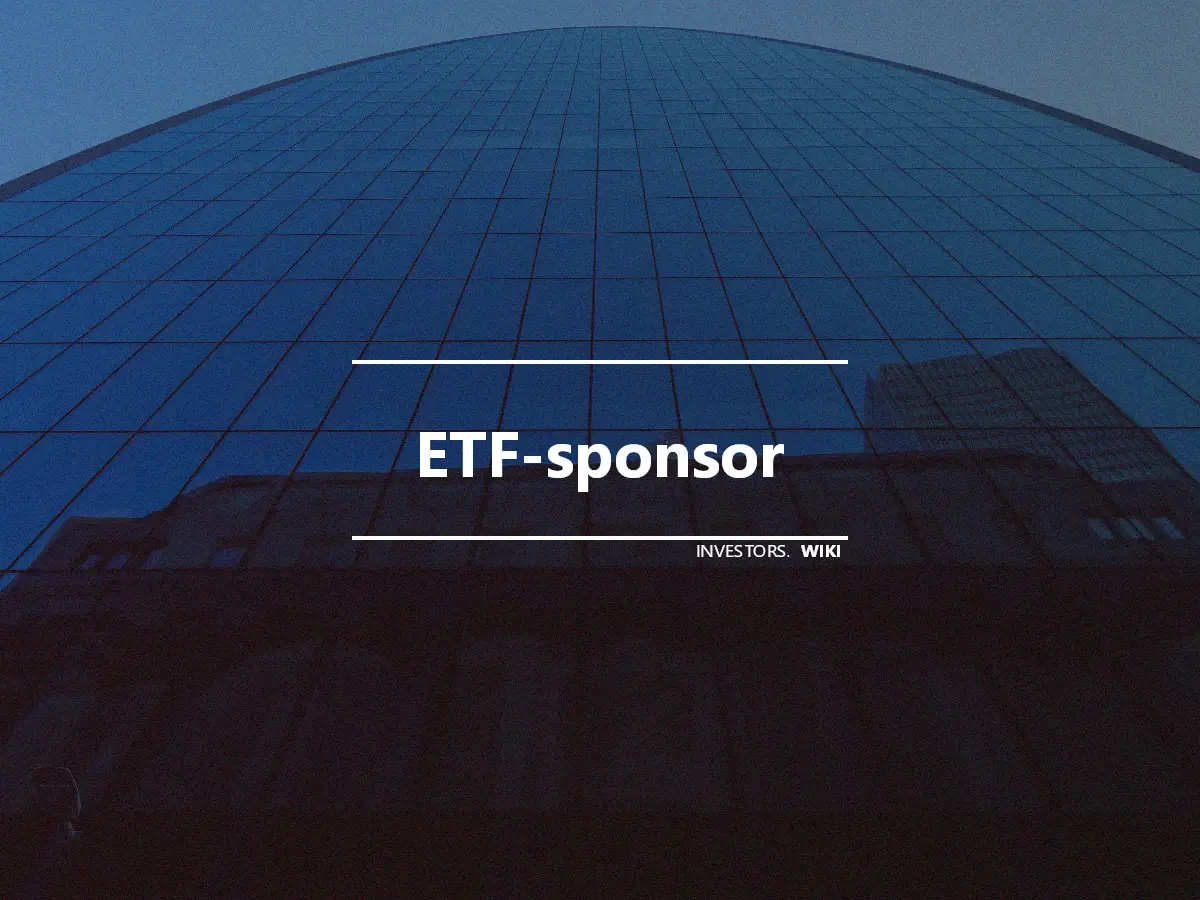 ETF-sponsor