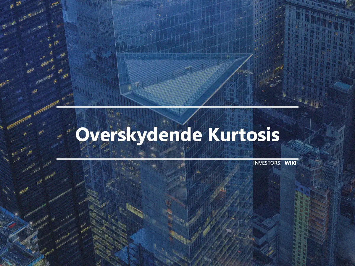 Overskydende Kurtosis