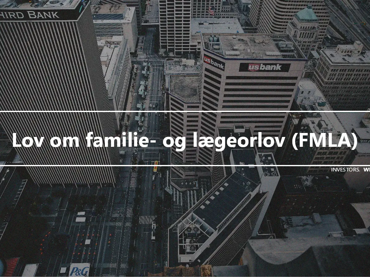 Lov om familie- og lægeorlov (FMLA)