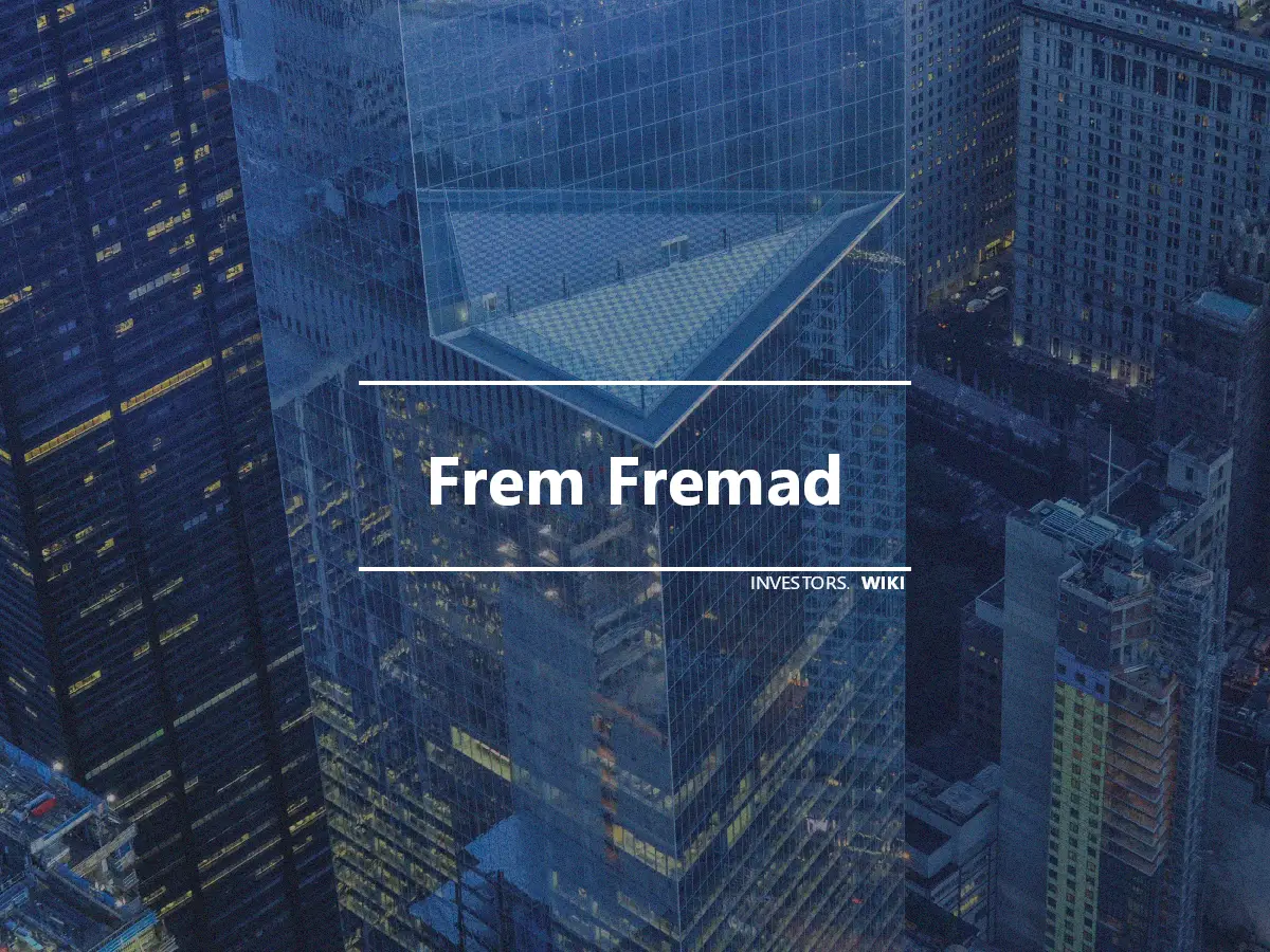 Frem Fremad