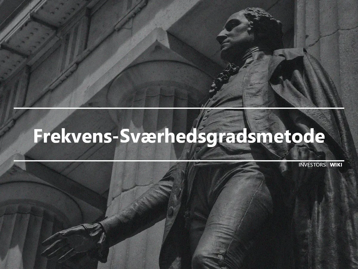 Frekvens-Sværhedsgradsmetode