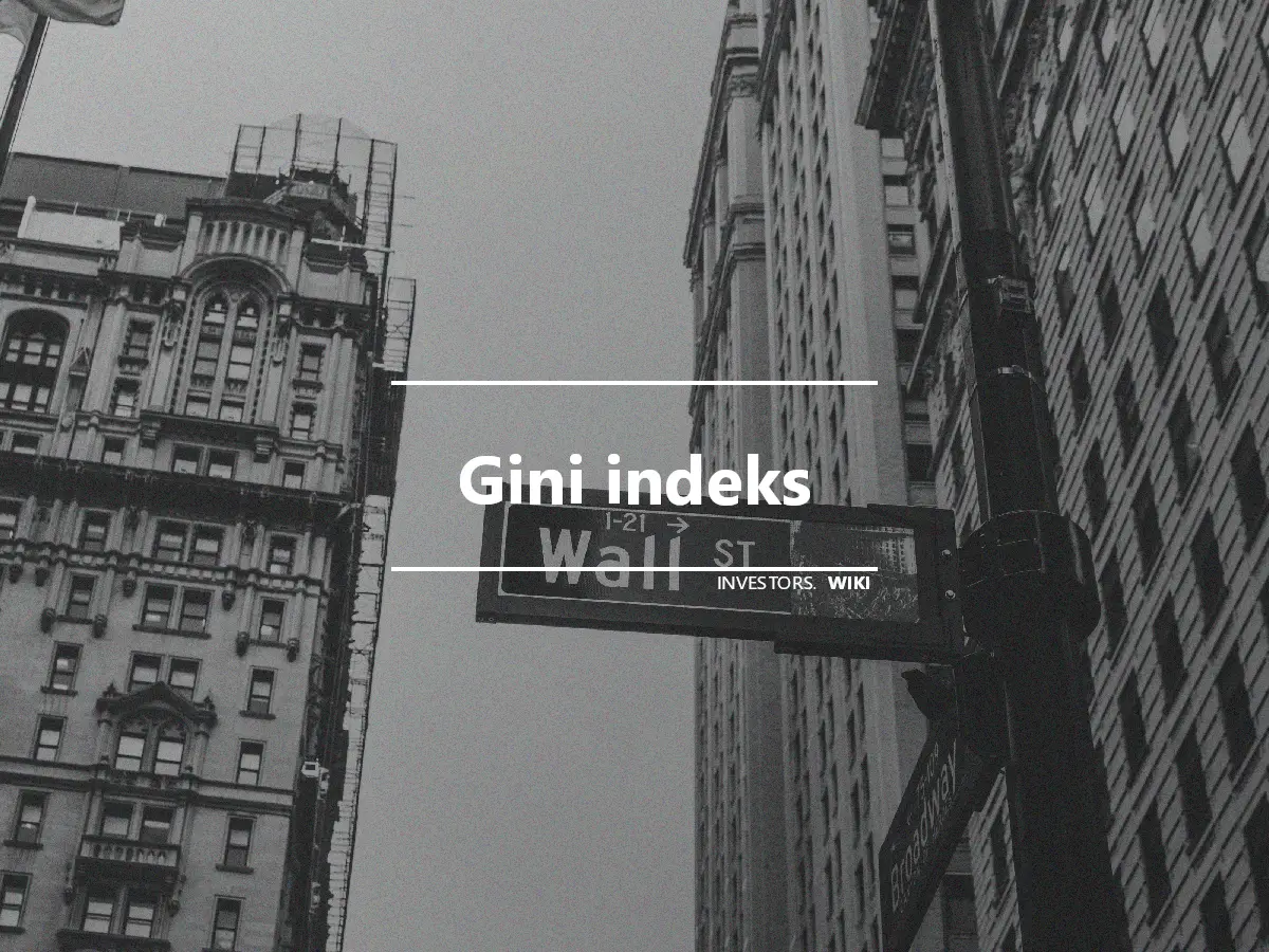 Gini indeks