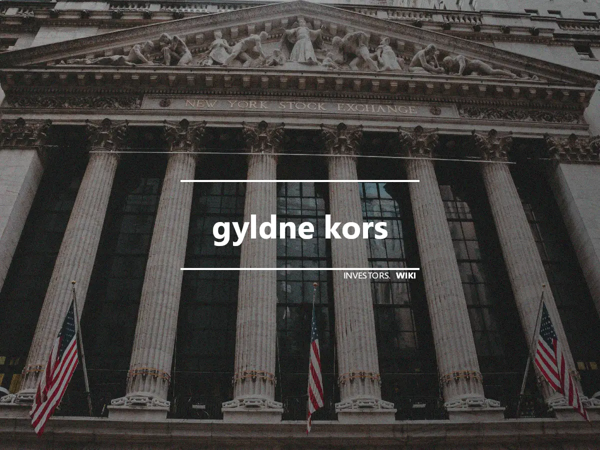 gyldne kors