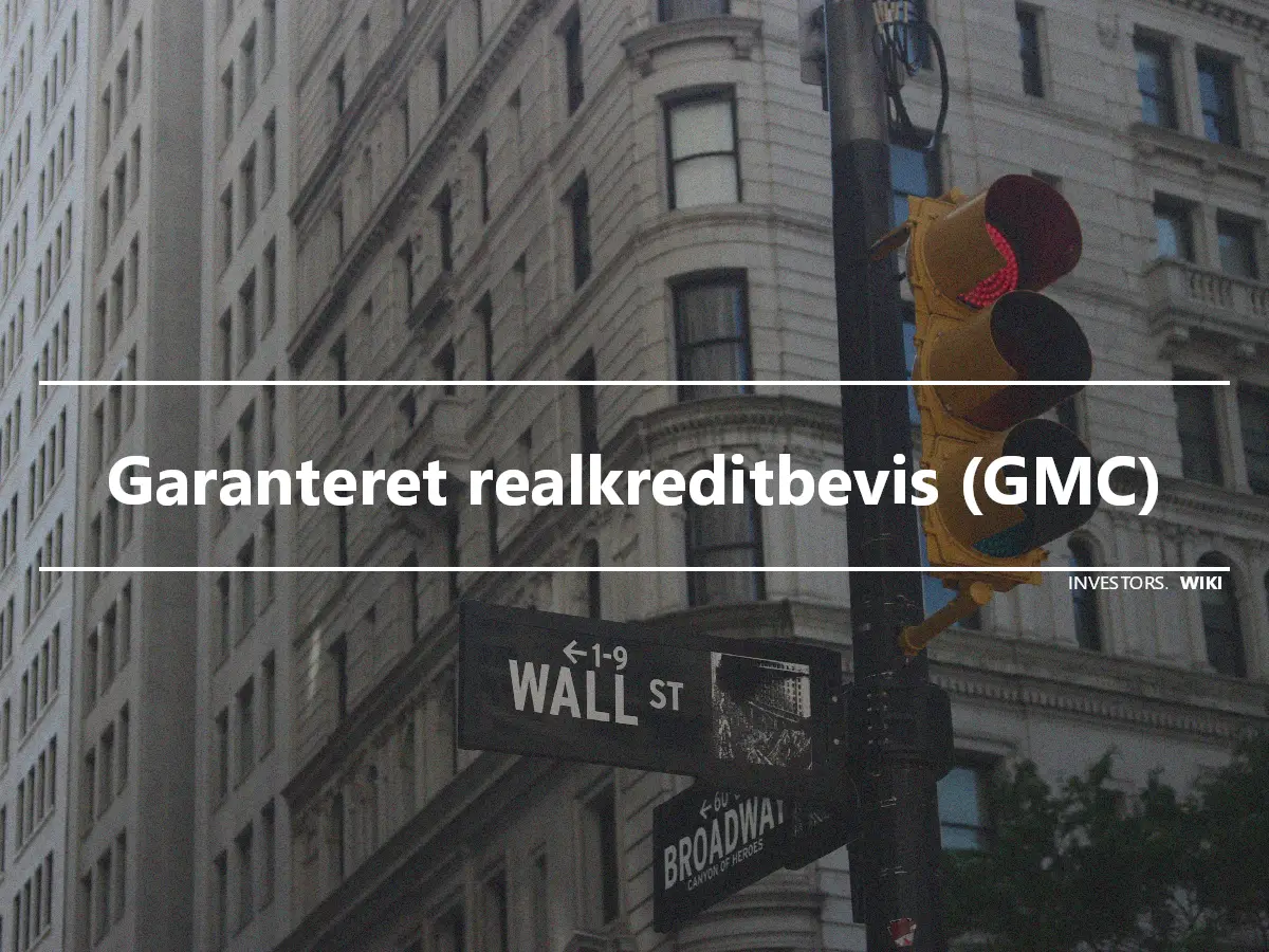 Garanteret realkreditbevis (GMC)