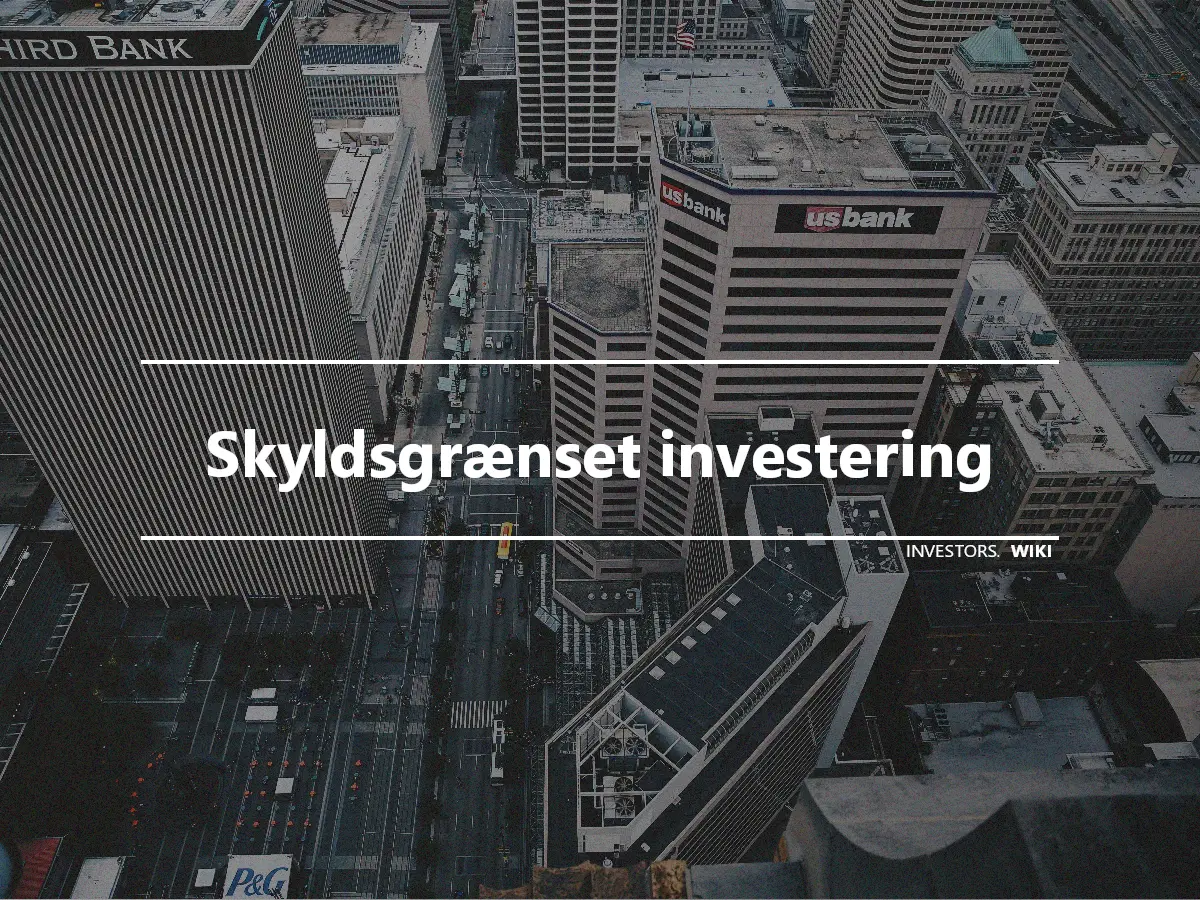 Skyldsgrænset investering