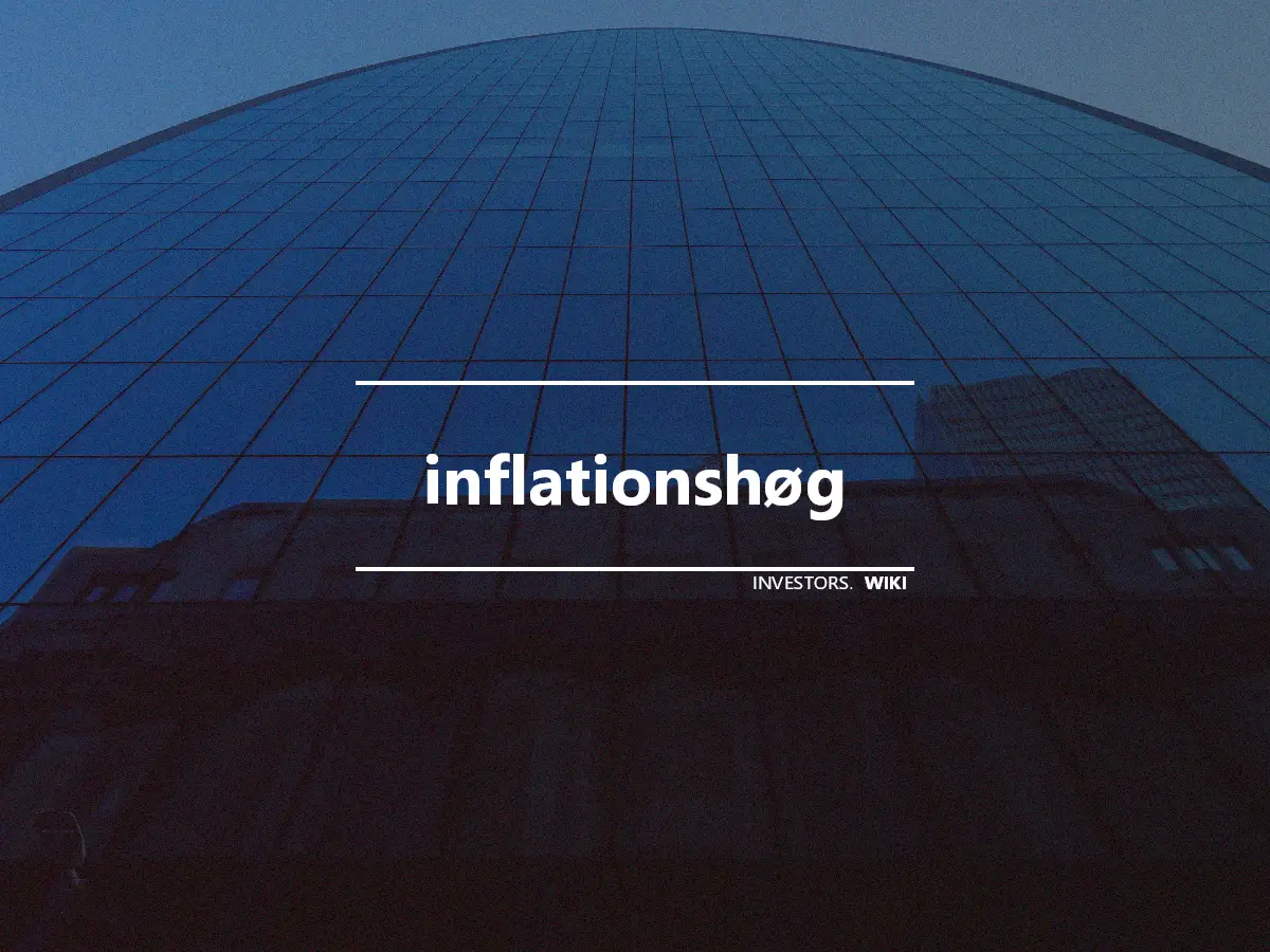 inflationshøg