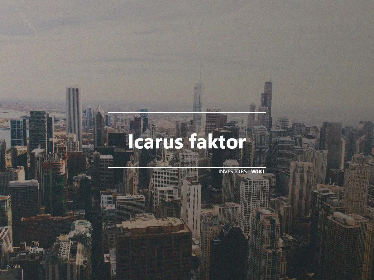 Icarus faktor