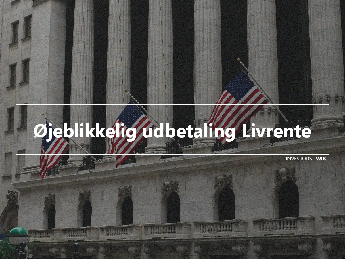 Øjeblikkelig udbetaling Livrente