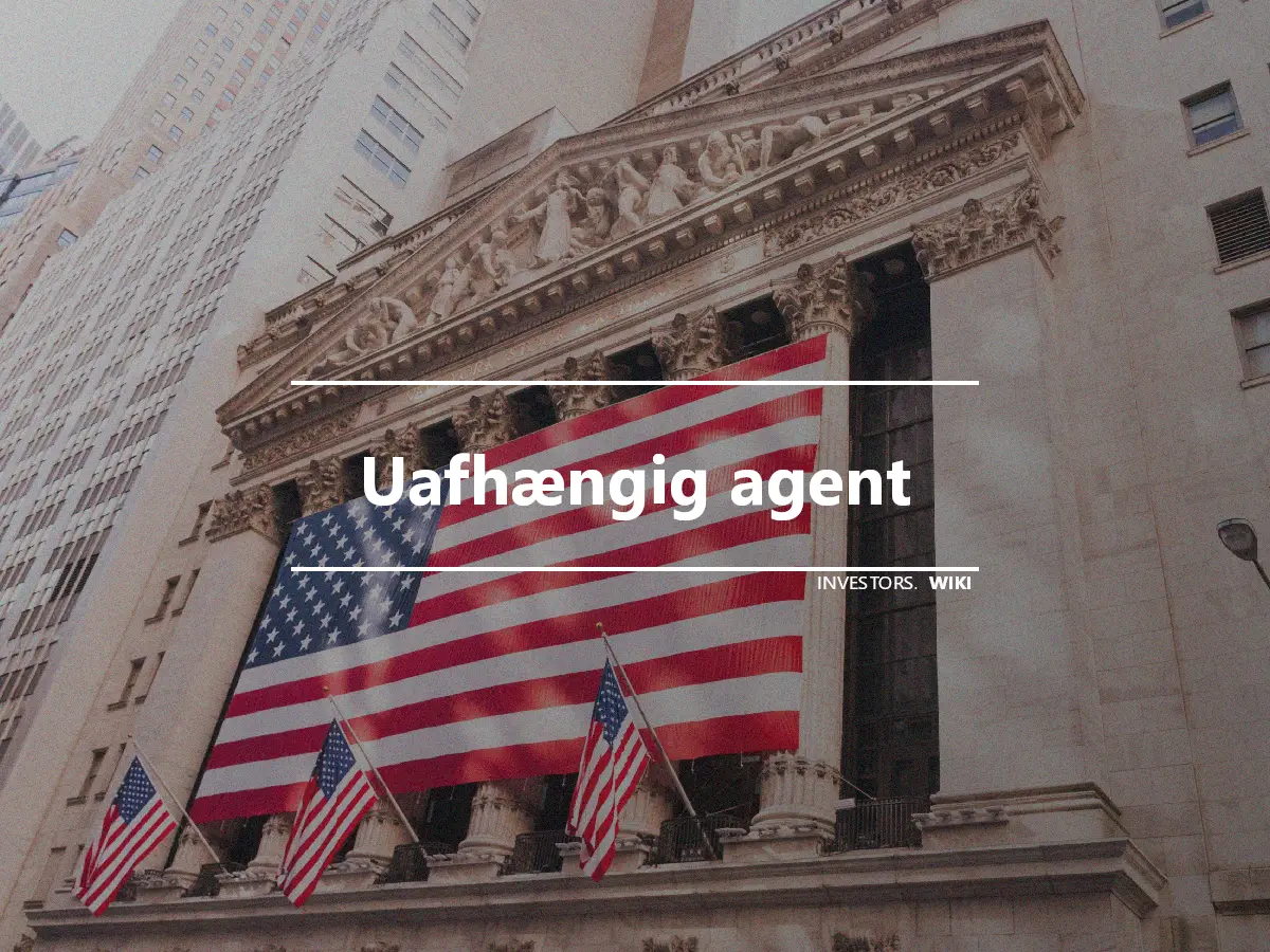 Uafhængig agent