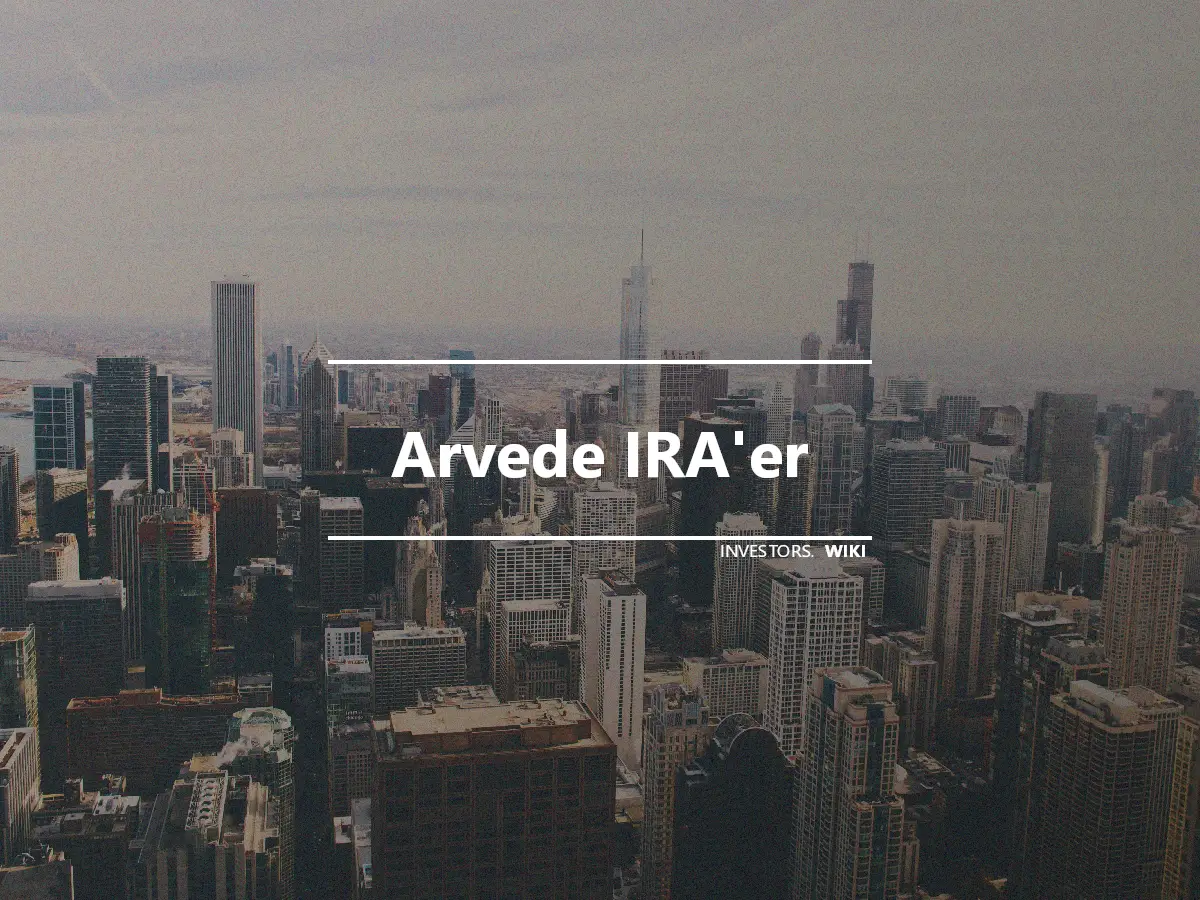 Arvede IRA'er