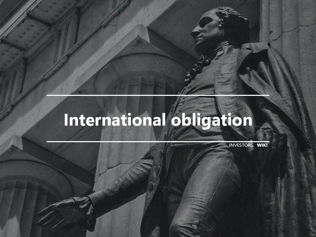 International obligation
