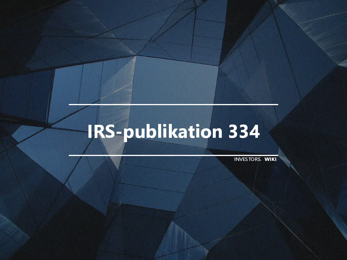 IRS-publikation 334