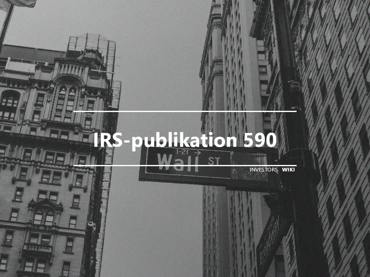 IRS-publikation 590