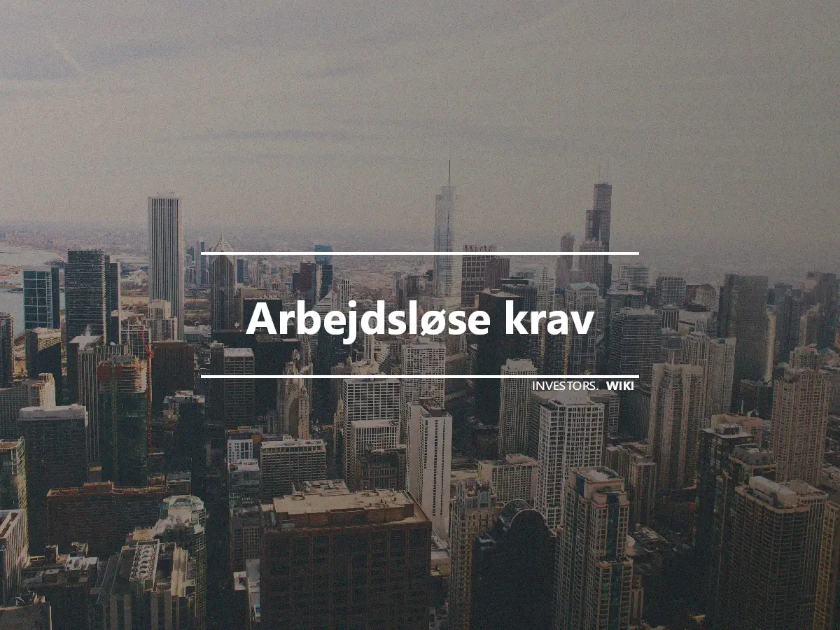 Arbejdsløse krav