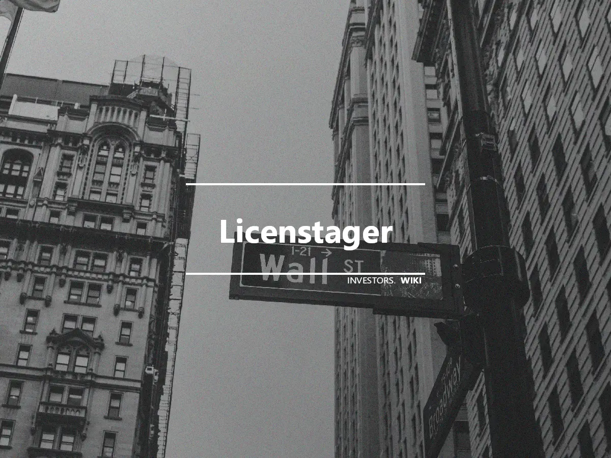 Licenstager