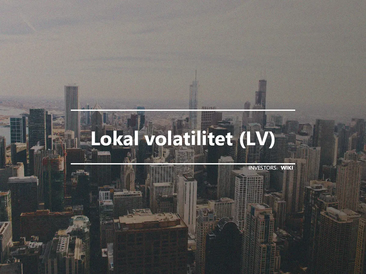 Lokal volatilitet (LV)