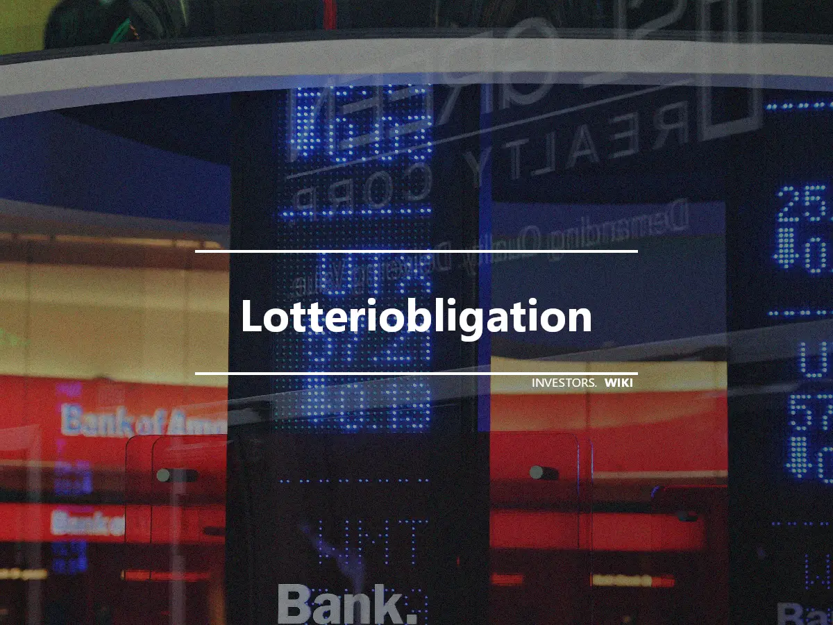 Lotteriobligation