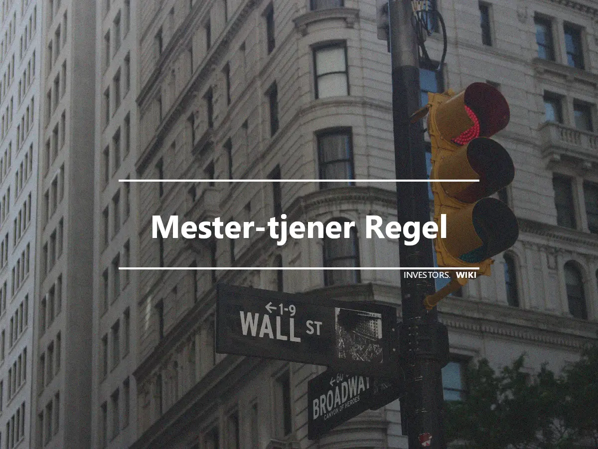 Mester-tjener Regel