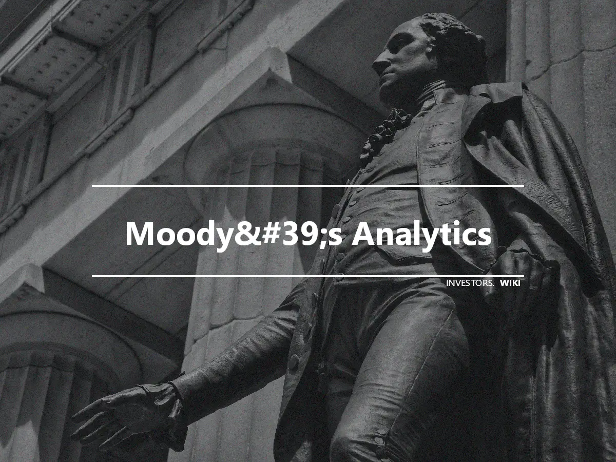 Moody&#39;s Analytics