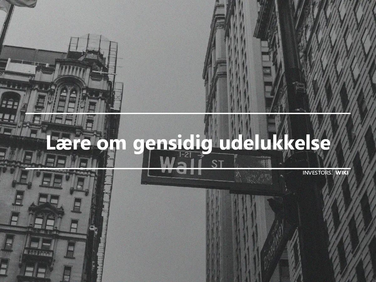 Lære om gensidig udelukkelse