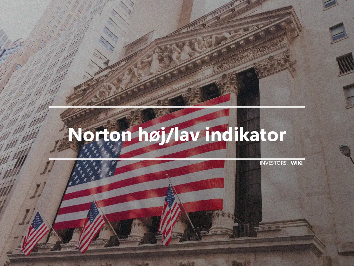 Norton høj/lav indikator