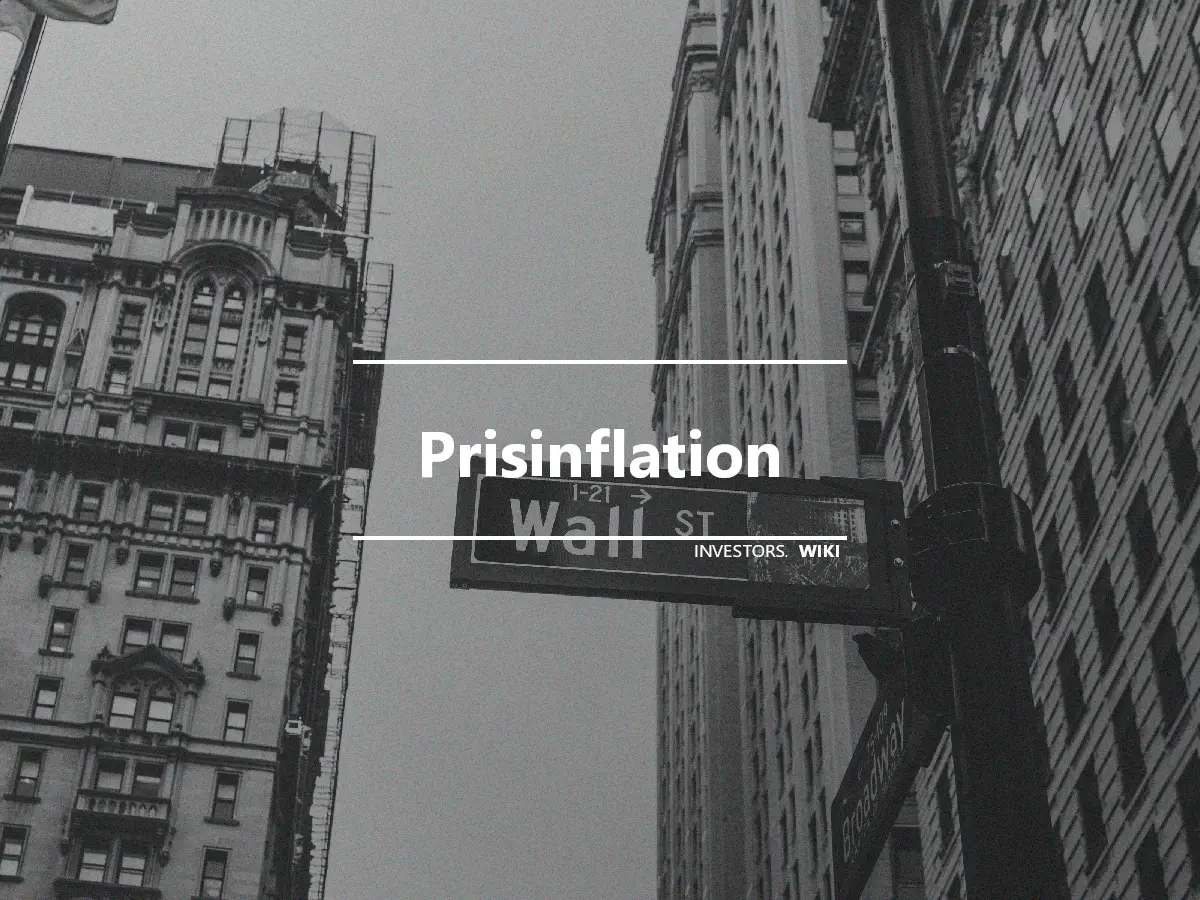 Prisinflation