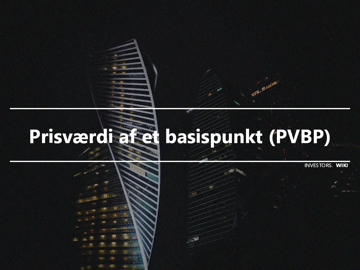 Prisværdi af et basispunkt (PVBP)