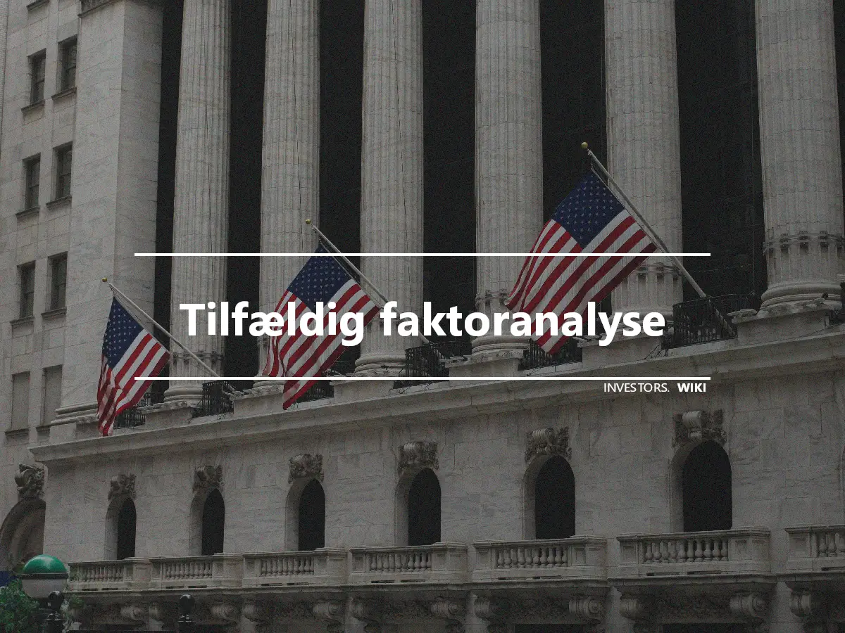 Tilfældig faktoranalyse