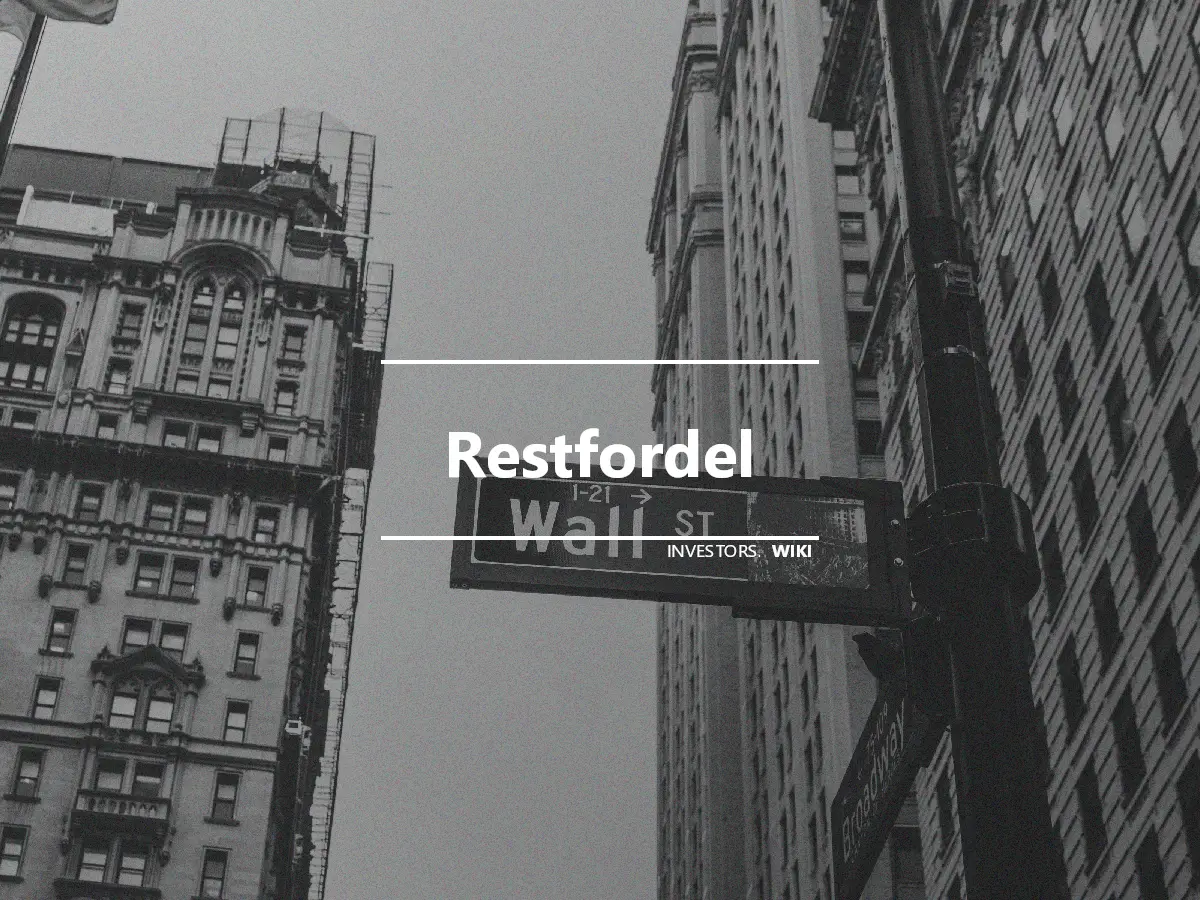 Restfordel