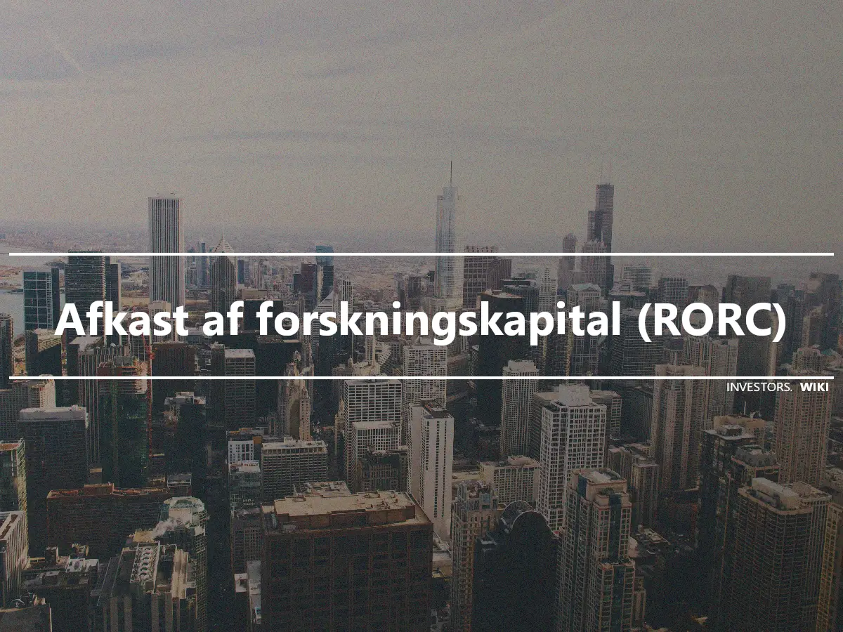 Afkast af forskningskapital (RORC)