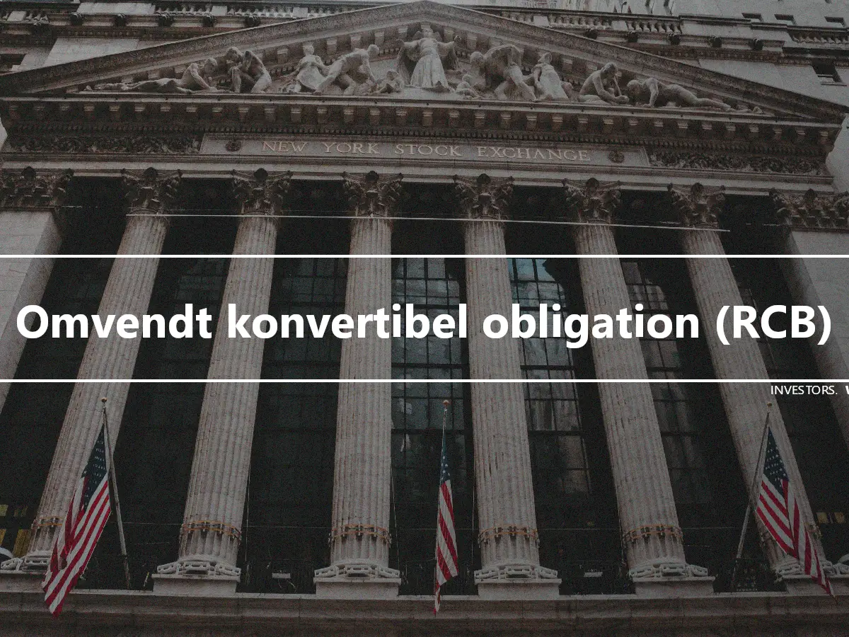 Omvendt konvertibel obligation (RCB)