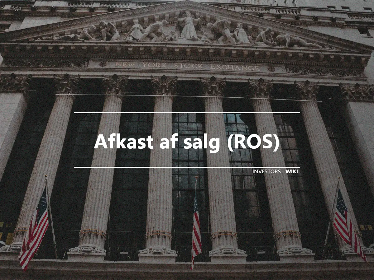 Afkast af salg (ROS)