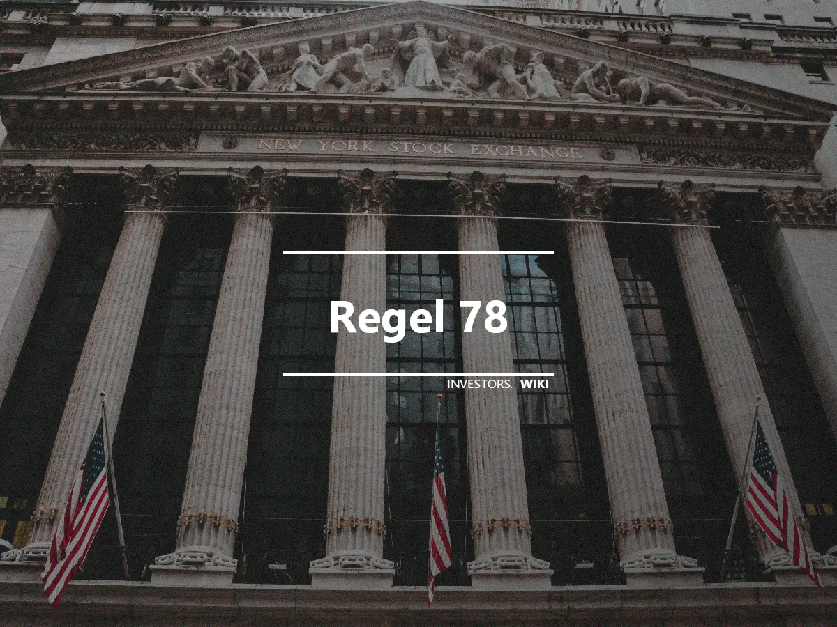 Regel 78