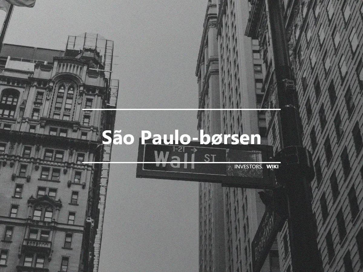 São Paulo-børsen